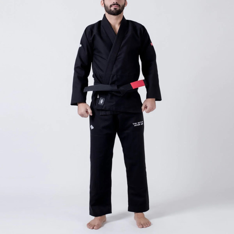 Maeda red label 3 bjj gi - black